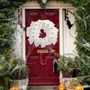 11 LED Lights LED Light-Up Wreath 35cm Halloween Wreath Funny Spooky Front Door Hanging Decor  Yard