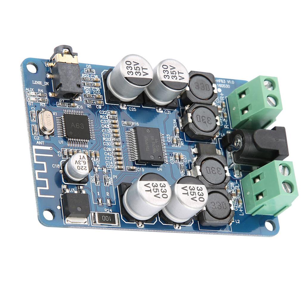 TDA7492P 2x25W Bluetooth V2.1 Audio Power Amplifier Board with AUX Interface HW‑893