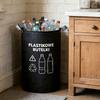 Foldable Collapsible Storage Bin Oxford Cloth Bottle Recycling Container  Kitchen Classification