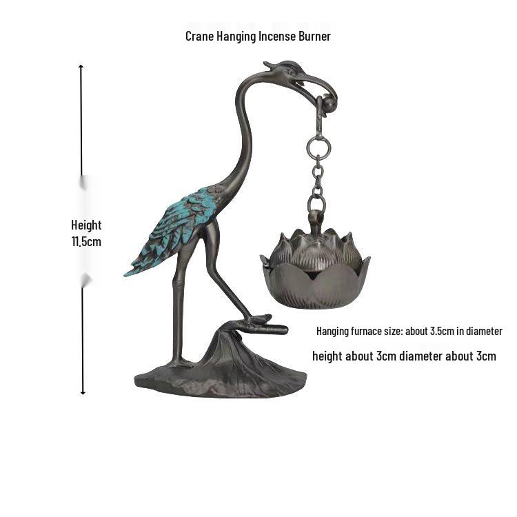 New Chinese Style Yuanbao Teapot & Auspicious Incense Set