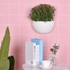 Plastic Rattan Weaving Hanging Flowerpot Wear-resistant Wall Flower Pot  Flower Shop