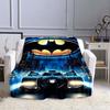  Minimalist Batman Flannel Blanket, Lightweight and Breathable Polyester Blanket, Home Textile Decoration.