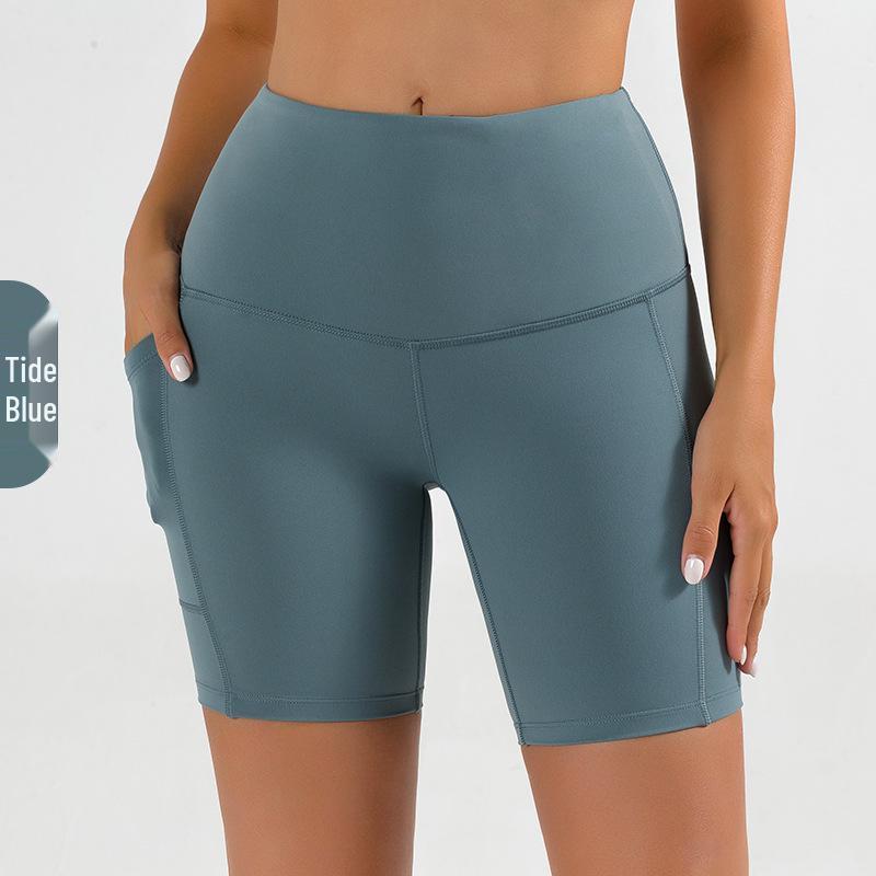 Autumn/Winter 2025 Women's High-Waisted Tummy Control Cycling & Yoga Shorts