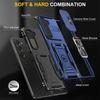 Z Fold7 5G 2025 Shockproof Case For Samsung Galaxy Z Fold 7 Armor Camera Slide Ring Back Funda For Galaxy Z Fold 7 Stand Cover