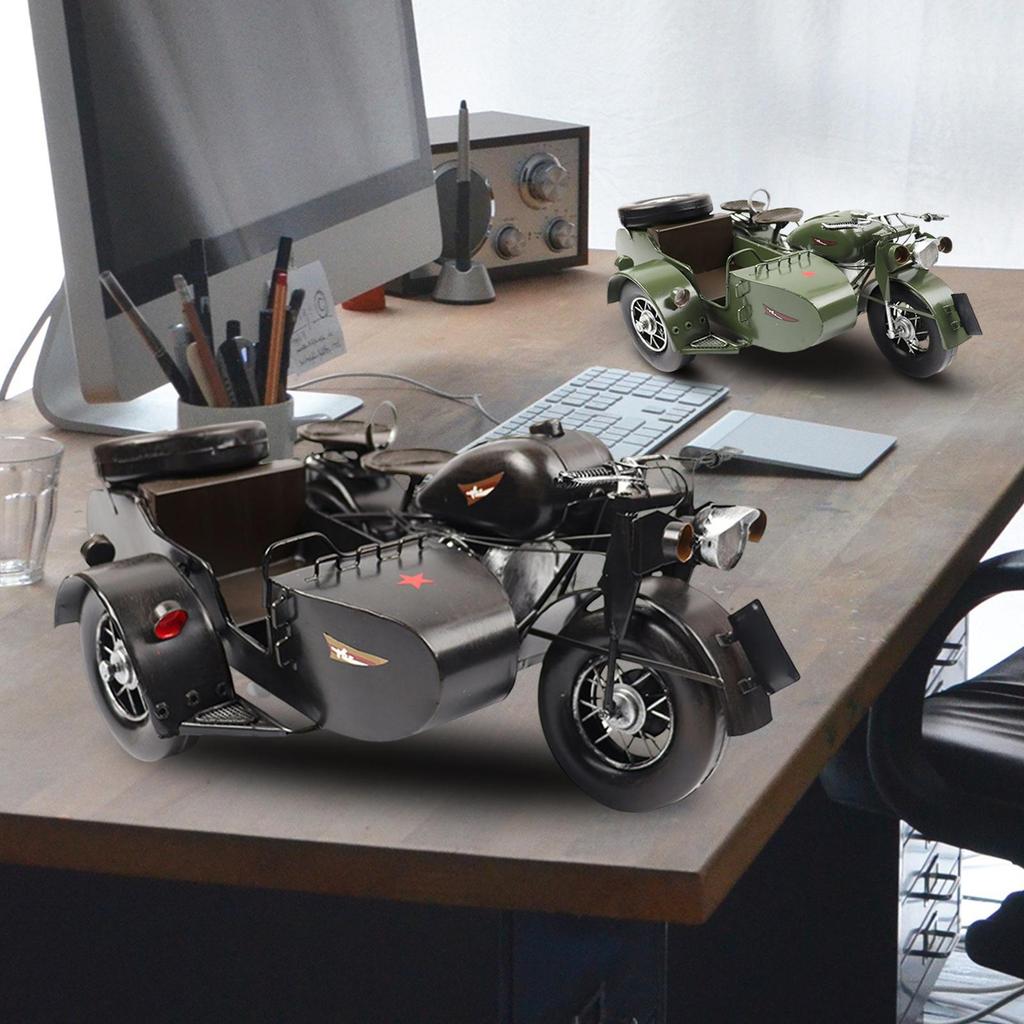 Miniature Model Tricycle Motorcycle Model Micro Landscape Desk Decor