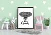 Picture poster In a frame A4 cm Strong PD248