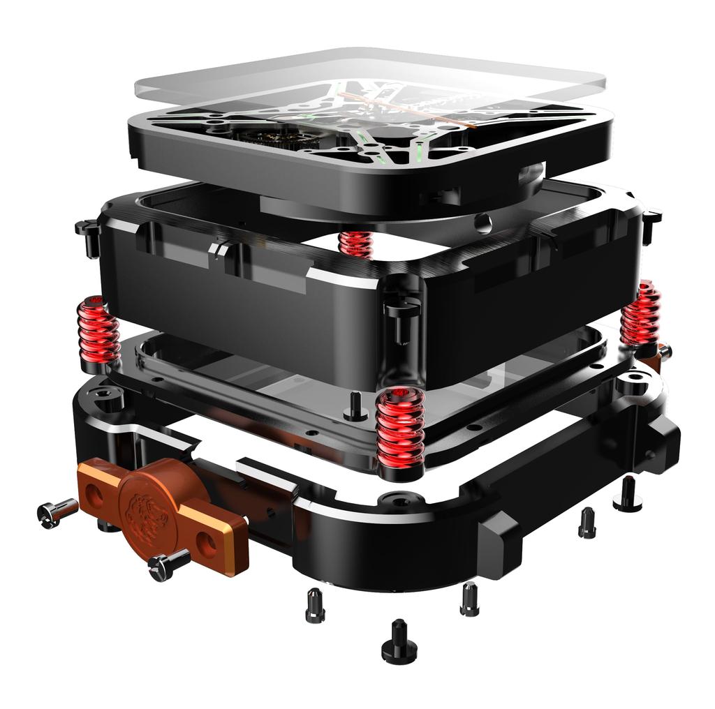 Automatic Watch CIGA Design Series X GORILLA Space Silver Genuine Black [SIGA Design] X011-SISI-W25BK Men's