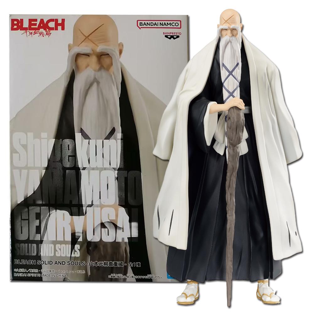 15 см BLEACH Аниме Ямамото-Генрюсай Сигэкуни Фигурка Действия Коллекционная ПВХ Модель Игрушки Японские Куклы Настольные Украшения