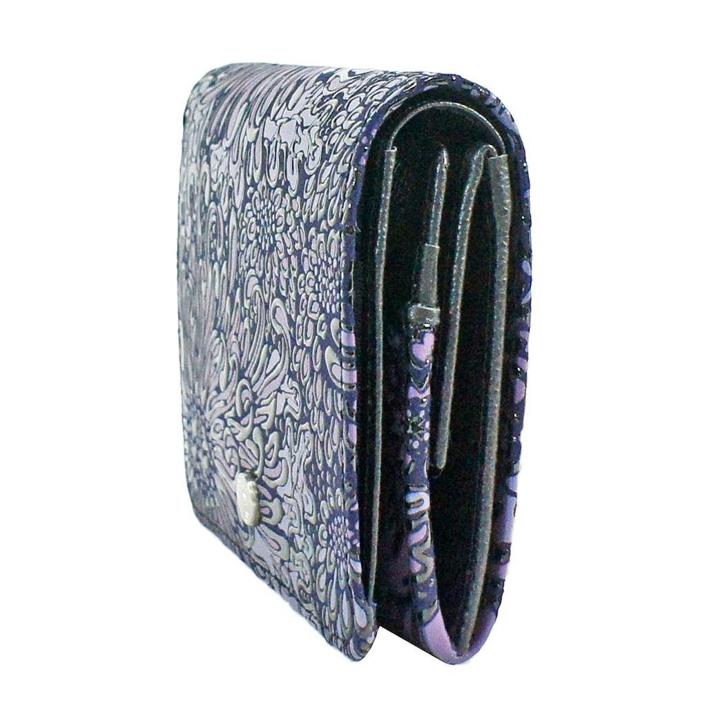 Кошелек-бифолд Inden с монетницей из оленьей кожи flonity 7222 [Indenya]