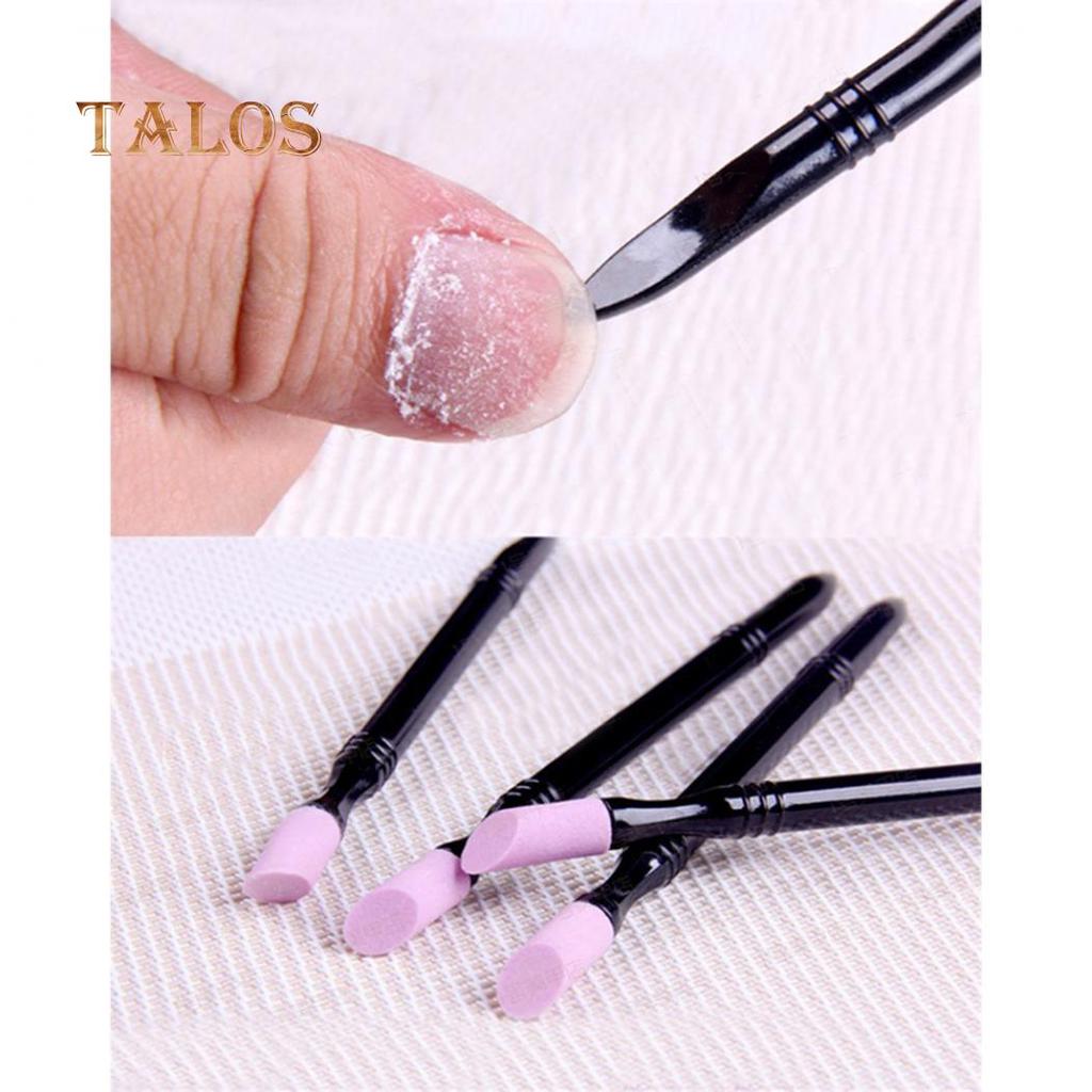 1Pc Women's Double-end Grinding Pen DIY Dead Skin Cuticle Remover Nail Art Beauty Tool
