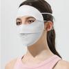 Breathable Sunscreen Mask Thin Face Gini Mask Adjustable Face Cover  Riding
