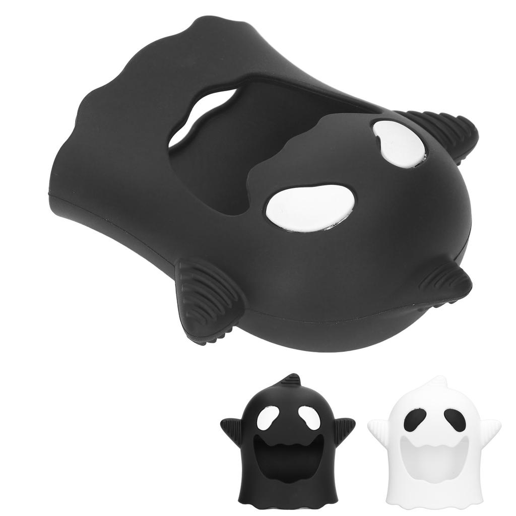 Baby Halloween Ghost Mitten Teether Infant Cute Soft Silicone Teether Chew Toy for Sucking Needs