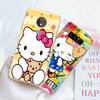 JZ3 Love Hello Kitty Прозрачный чехол для Samsung A04 A14 A23 M33 M53 Realme 10 9 C35 C55 VIVO Y02 X80 Infinix Hot 30 Note 11 Tecno Spark 8P Pro