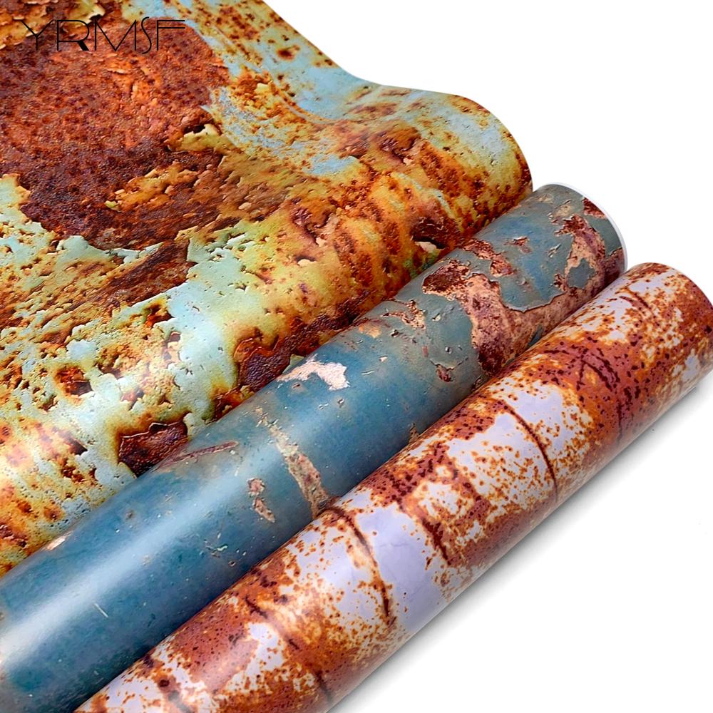 Ржавеющая виниловая пленка для оклейки автомобиля Водонепроницаемая Ржавчина Камуфляж Мотоциклы Мотоциклетные наклейки для покрытия автомобиля Автоаксессуары