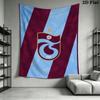 Trabzonspor FC Wall Tapestry Aesthetic Wall Hanging Printed Fabric Blanket Decorative Tapestries for Bedroom Living Room Home Decor