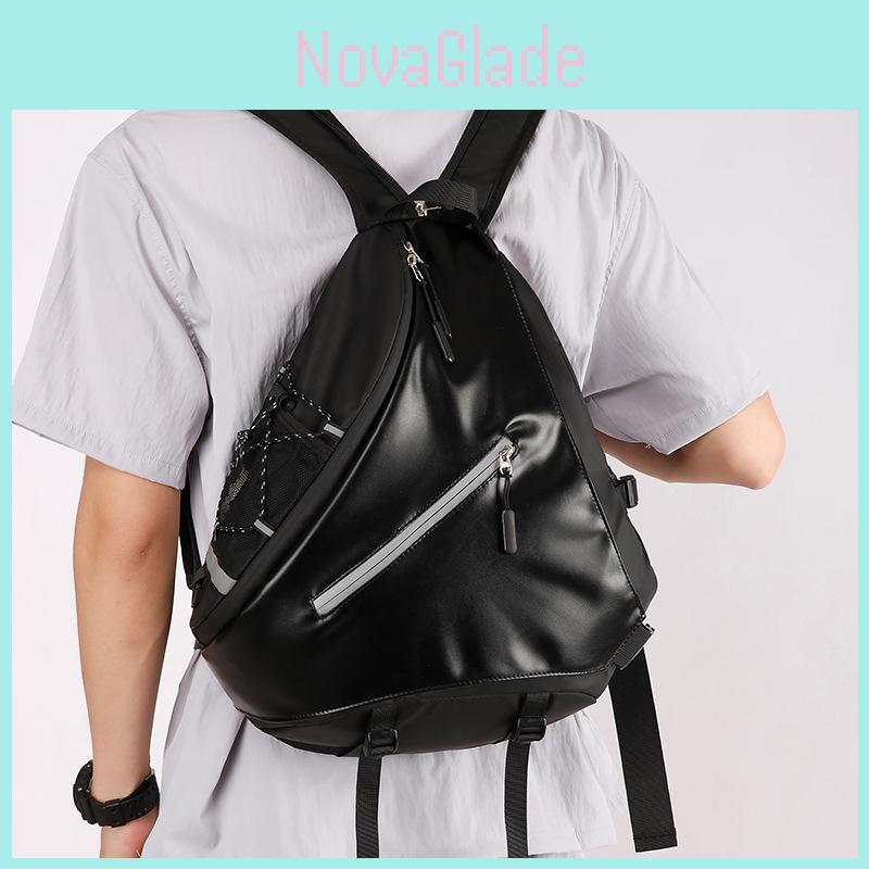 Crossborder Style Mens Fashion Chest Bag With Large Capacity For Travel And Storage