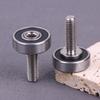 OD 26мм JS600026-8C2L25M8 Винтовые роликовые подшипники из нержавеющей стали, 1/2 шт. Подшипники с резьбой M8 для двери окна