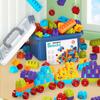 6605 Children'S Classic Color Assembled Particles Building Block Early Childhood Education Enlightenment Toys 3-6 Years Old