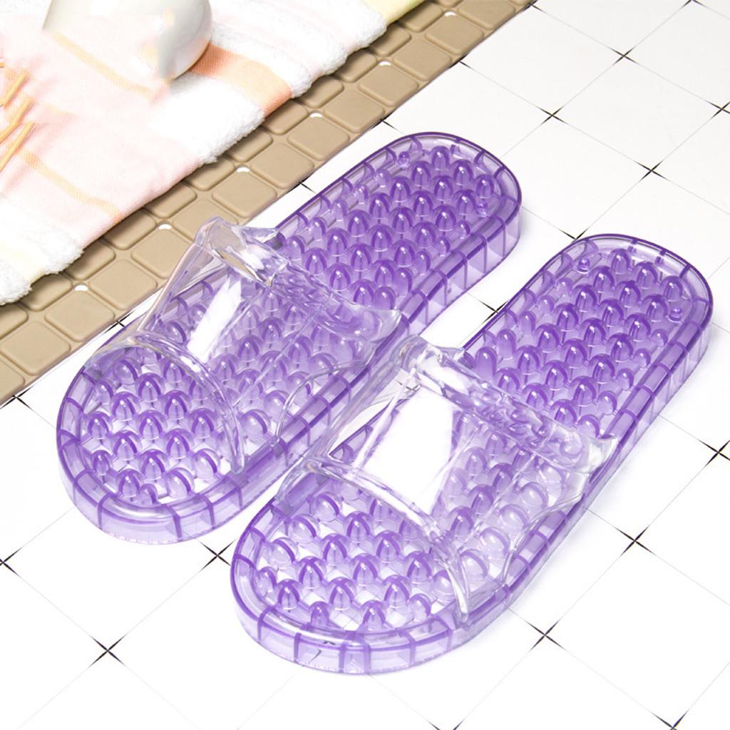 Мужские и женские унисекс массажные тапочки для ног, удобная домашняя обувь