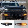 Дневная ходовая фара Ford Bronco для переднего бампера (2021-2025, Двухцветный)