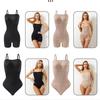 Цельный корректирующий боди Сексуальный стиль с halter-вырезом и съемными бретелями Женский боди с застежкой на бретелях Утягивающее нижнее белье