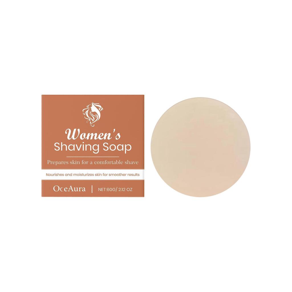 Limited time!!Oceaura Citrus Vanilla Mild And Soothing Shaving Soap, Rich And Comfortable Foam, Gentle Shaving, Nourishing And Moisturizing