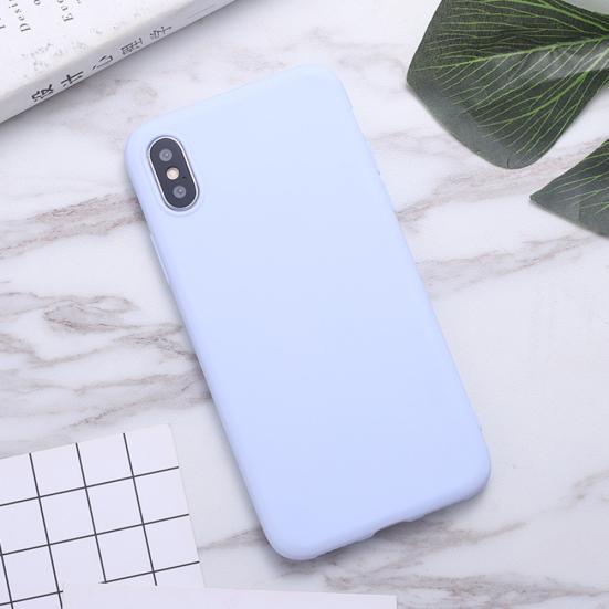 Однотонный силиконовый чехол-протектор для чехла телефона iPhone XS Max/XS/X/7/8/7P/8P