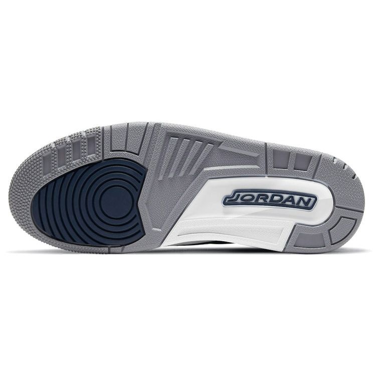 Мужские кроссовки Air Jordan 3 Retro Georgetown Blue Midnight-Navy Cement-Grey CT8532-401