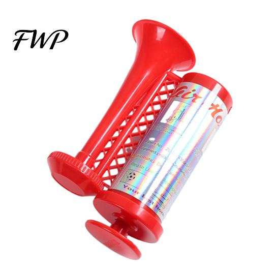 No Battery Event Horn Hand Pump Air for Sports Games, Cheering Noise Maker Durable Plastic Stadium, Portable Push Sound Speaker Soccer Fan Party