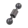 Motorcycle Double Ball Extension Rod Mount 17mm Ball Head 1/4” Thread Aluminum Bracket For Phone Action Camera Accessories