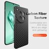 Для OnePlus 12 5G чехол из углеродного волокна с текстурой, жесткий ПК, защитный чехол для телефона с защитой от отпечатков пальцев