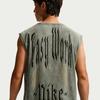 Men's Nike Tank Tops Men's Green Camouflage/Light Army Green Crew Neck Moderate