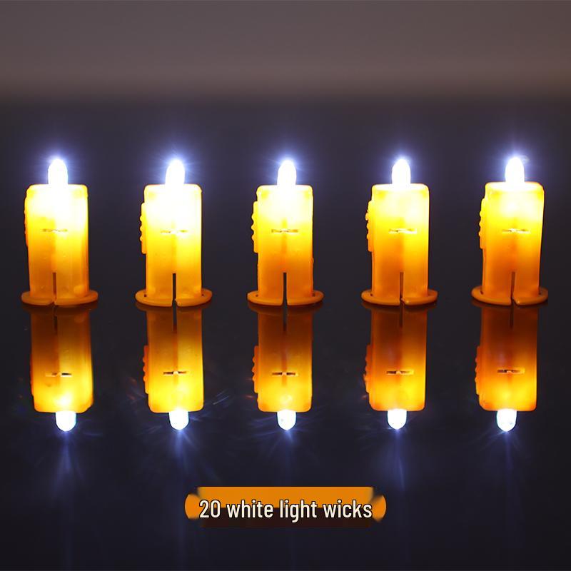 Светодиодный фонарь, комплект фитильных бусин: Сделай сам Красочные Светящиеся Огни для Детей