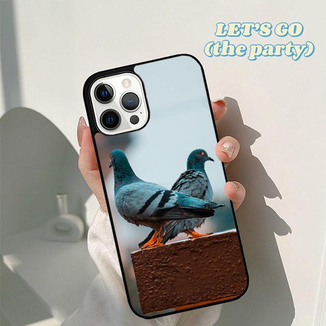 Autumu Pigeons Collage Phone Case Cover for iPhone 17 Air 16 16e 15 12 11 13 14 Pro Max Apple Plus Coque