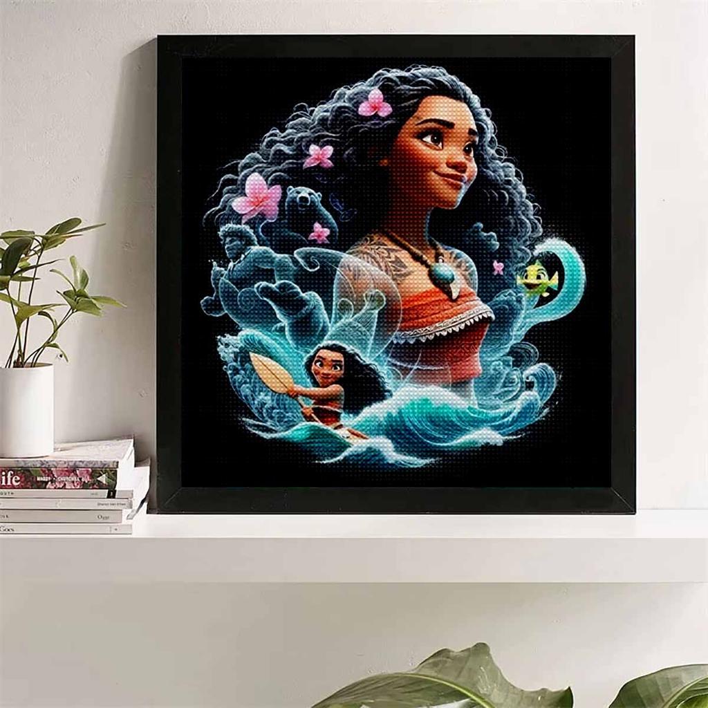 DIY Diamond Painting Round Diamond Motana Full Diamond Mosaic Home Decoration Painting Cross Stitch Kit