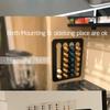 Durable Plastic Wall Capsule Holder Black/White Wall Mounted Coffee Holder  Wall Mount