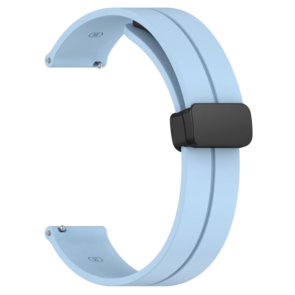 20 мм 22 мм ремешки для часов для Amazfit GTS 4/3/2/2e/GTS2 Mini/GTR 4/Pro/helio Магнитная петля силиконовый браслет Amazfit bip 3 5 6 ремешок