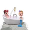Pretend Toy Electric Bathtub Playing House Mini Bathroom Tub Kids Bathing Toys  Children Gift