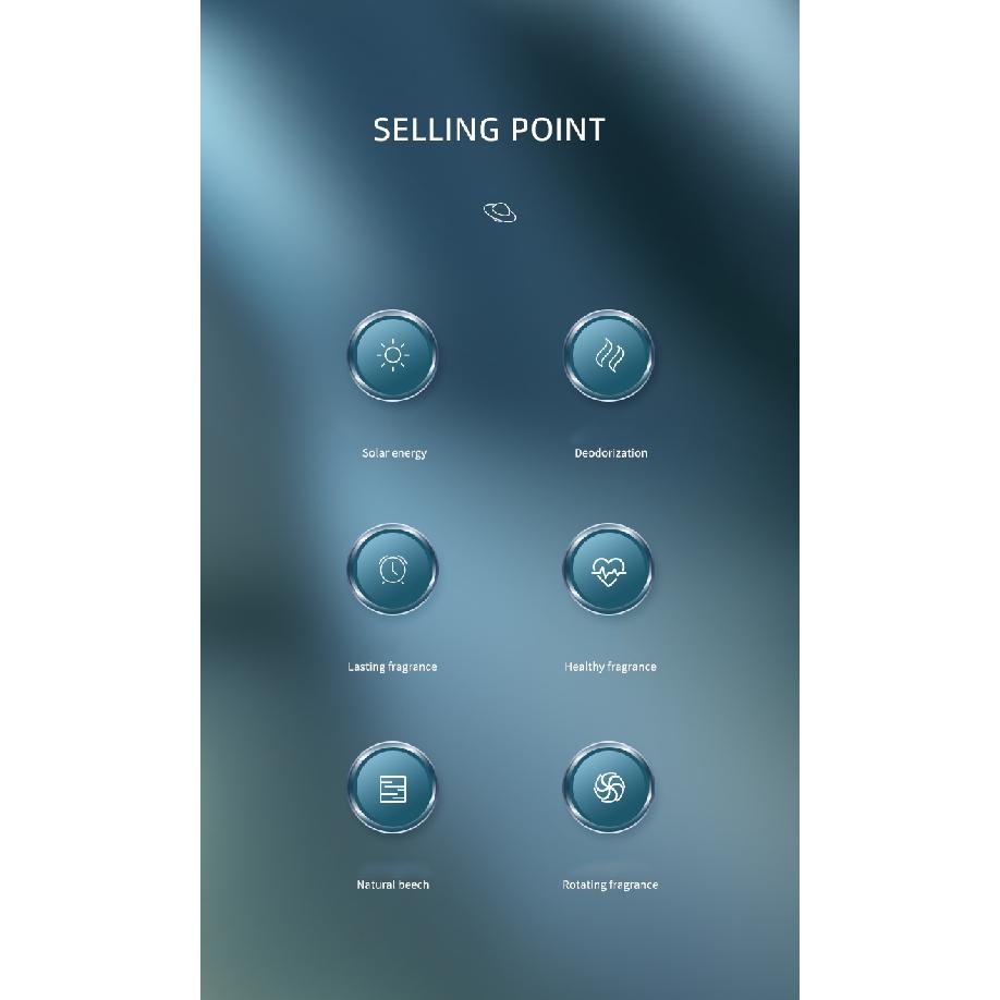 Автомобильный ароматизатор на солнечной энергии, креативный НЛО, автопарфюм для автомобилей, аксессуары, креативный освежитель воздуха для интерьера, автовоздух