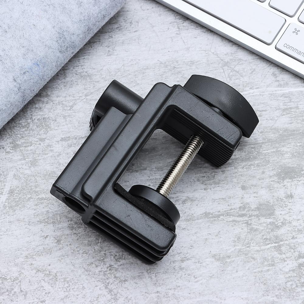 Hose Mounting Fittings Mic Stand Desk Lamp Clip Bracket Clamp Cantilever Light Holder Tablet Holder