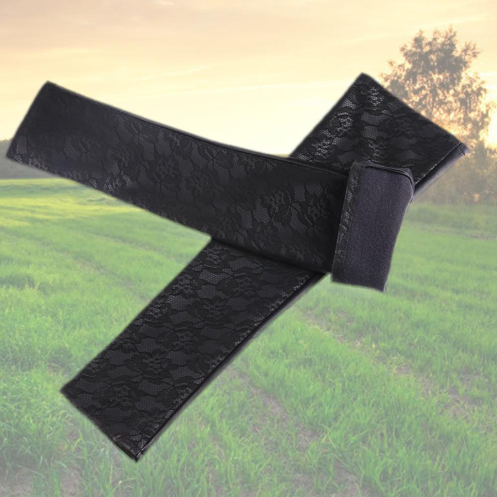 Новые удлиненные модные перчатки кружевные длинные с открытыми пальцами этикетные для танцев вечеринок ночного клуба выступлений кожаные перчатки