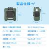 IWASHN Belt Fan A portable air conditioner that attaches inside perfect for outdoor delivery and construction Cools your - small, clothing, work,