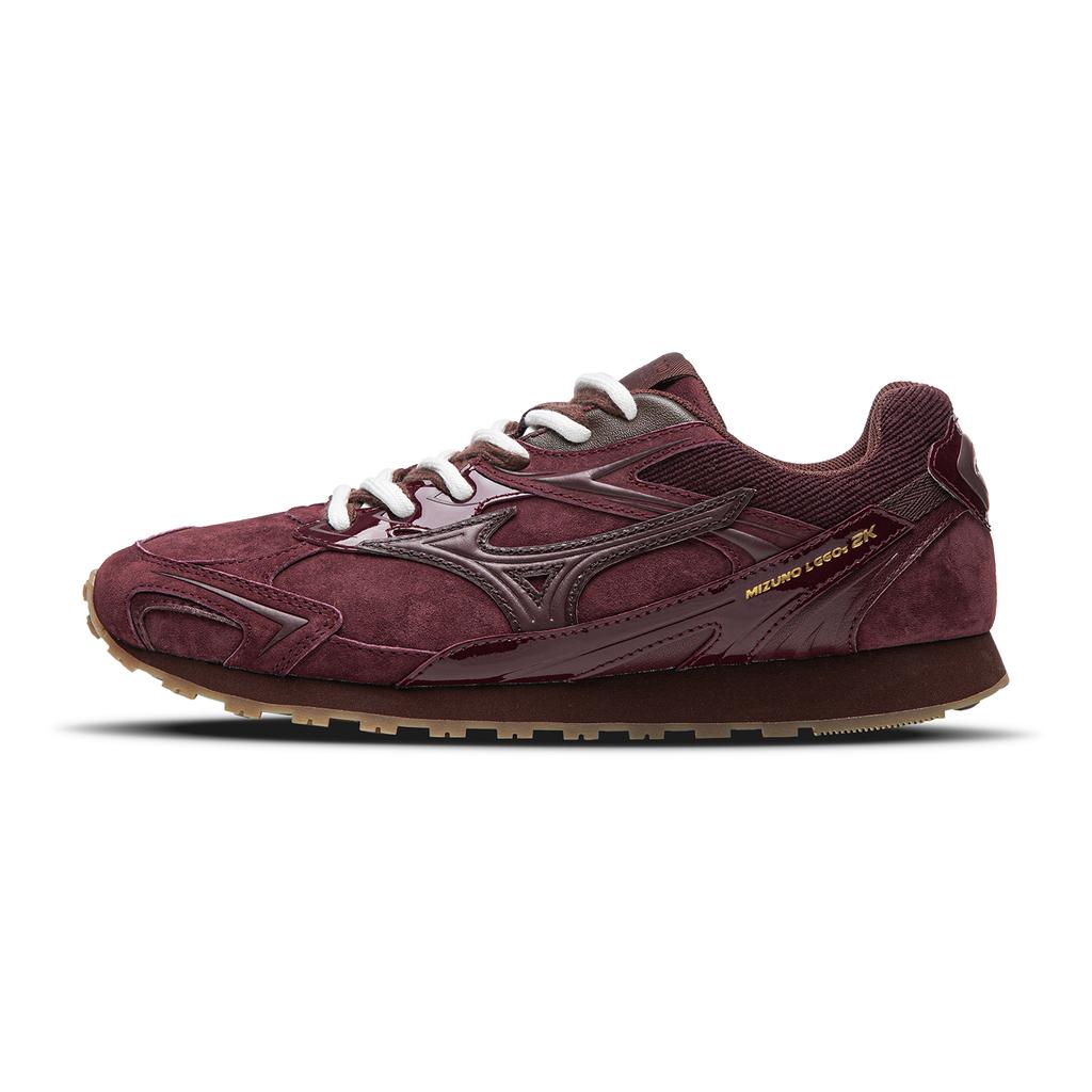 Mizuno LG 60S Низкие Повседневные Кроссовки Женские Бордовый D1GH242114