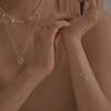 BONAFIDE JEWELRY Длинная Цепь Кольцо-Шарик