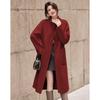 Timeless Elegance Women's Mid-Length Wool Blend Coat