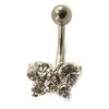 [D5100] - Body Piercing 'Cute Butterfly' White