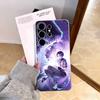 Популярный чехол для телефона V-Valorant C-Clove для Samsung S25, S24, S21, S22, S23, S30, Ultra, S20, Plus, Fe, Note, 10, 9, 5G Прозрачный чехол