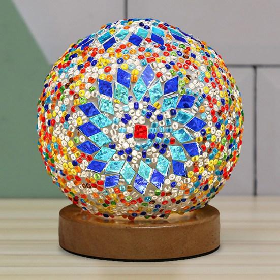 Ночник широкого применения, украшение стола, красочный привлекательный ночник в богемном стиле, поставка для гостиной