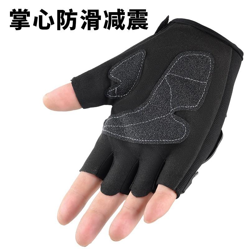 Mens Half-Finger Motorcycle Gloves Riding Outdoor Cycling Anti-Slip Breathable Durable Sport