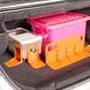 Car trunk storage box fixed partition car organizer storage box anti-tipping plastic baffle bracket